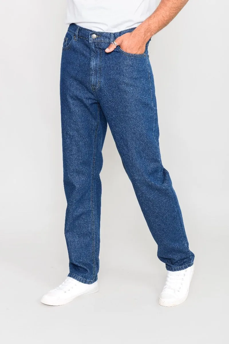 Blue Stonewash Rockford Long Leg Denim Jeans