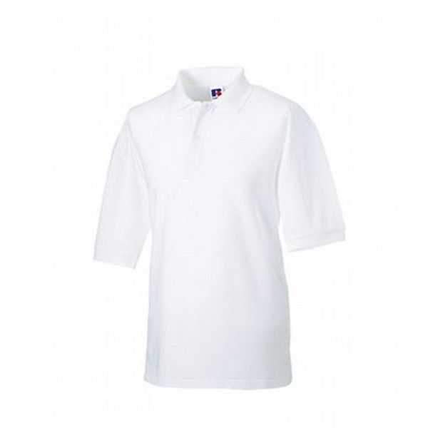 Russell White Polo Shirt