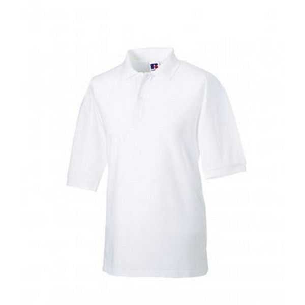 Russell White Polo Shirt