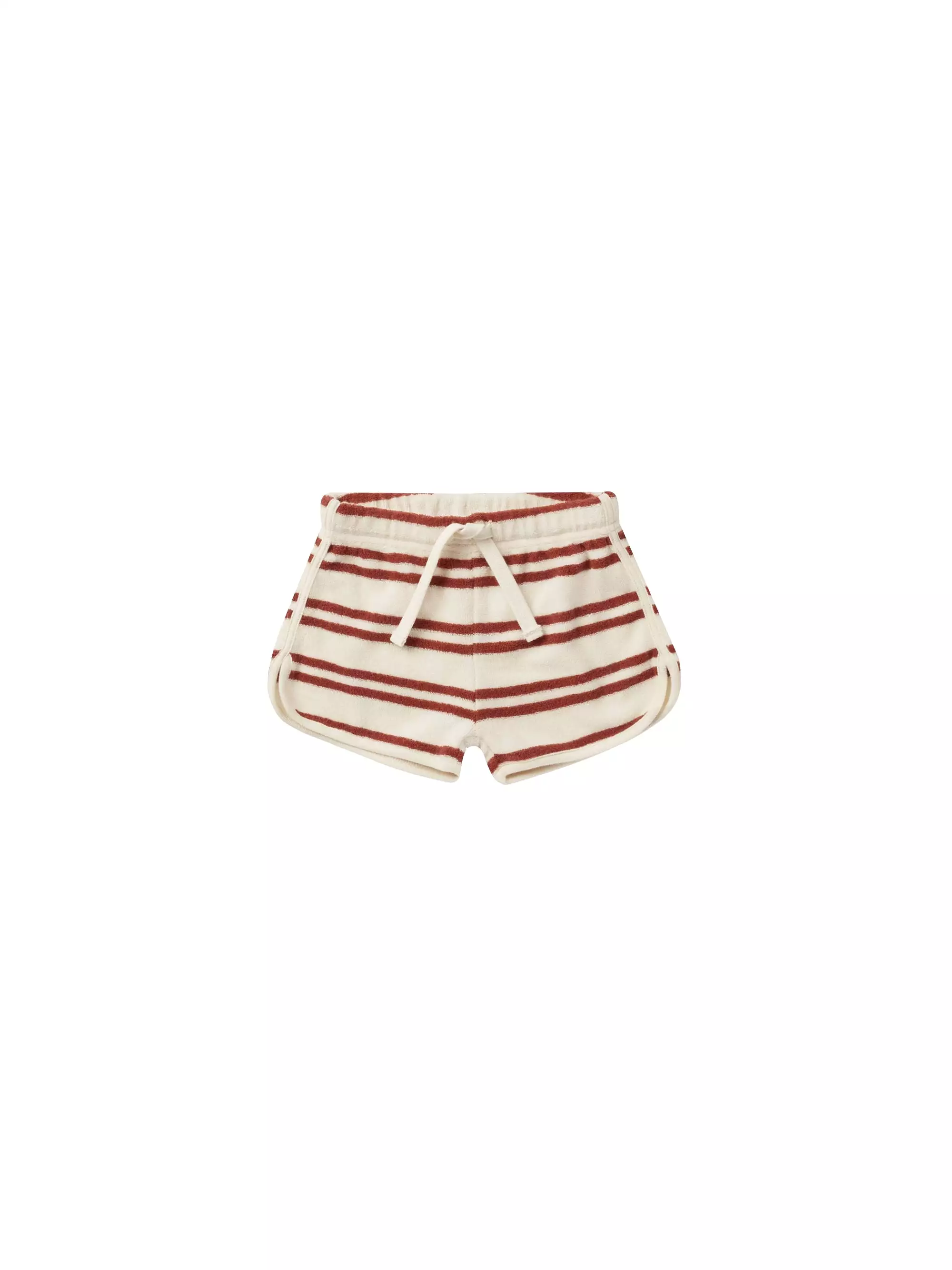 Rylee Cru Red Stripe Track Shorts