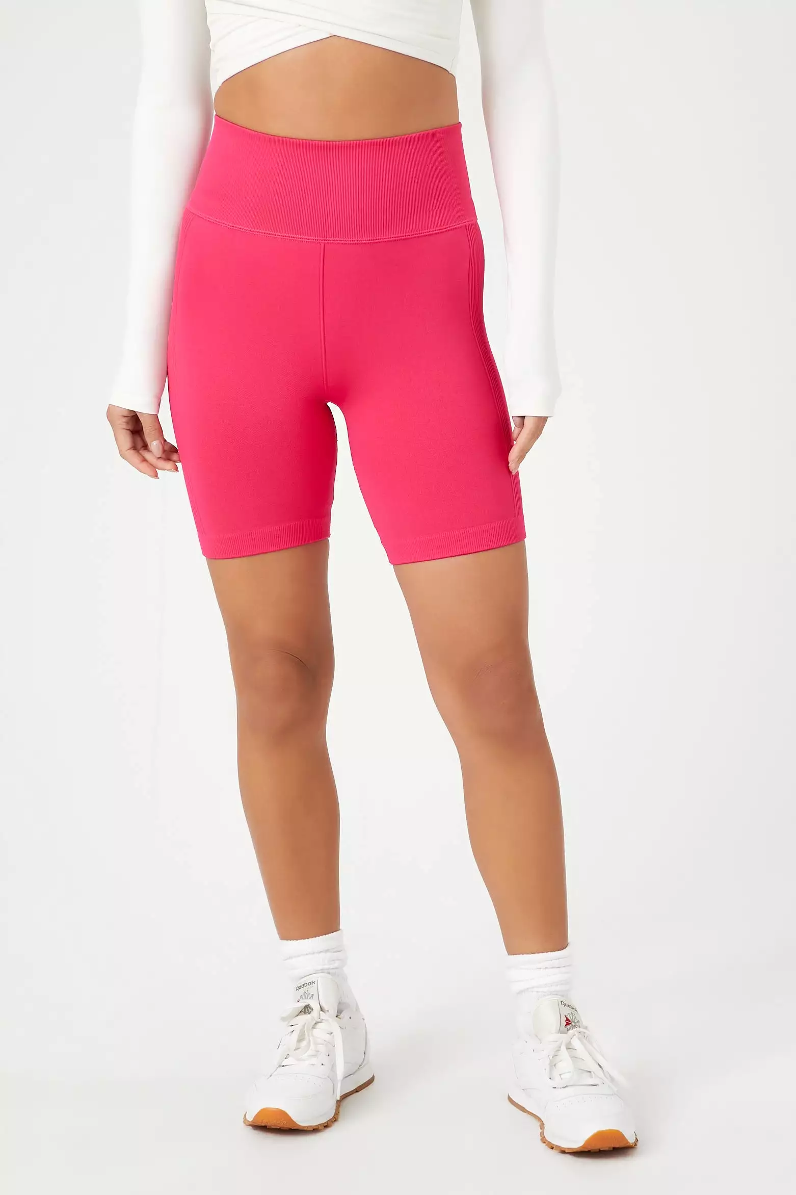 Seamless High-Rise Biker Shorts