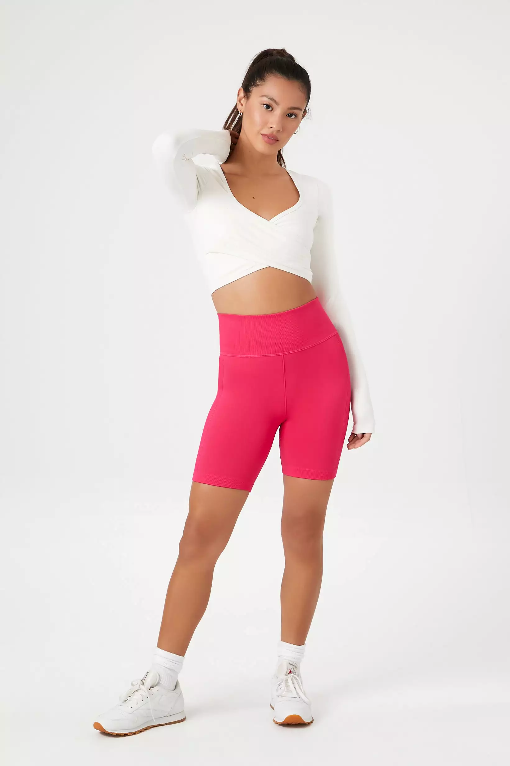 Seamless High-Rise Biker Shorts