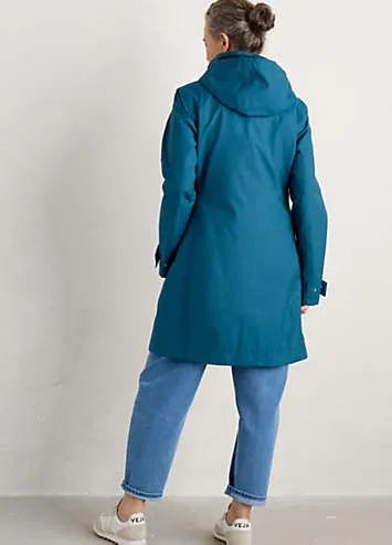 Seasalt Cornwall Women's Teal Coverack II Coat | Grattan