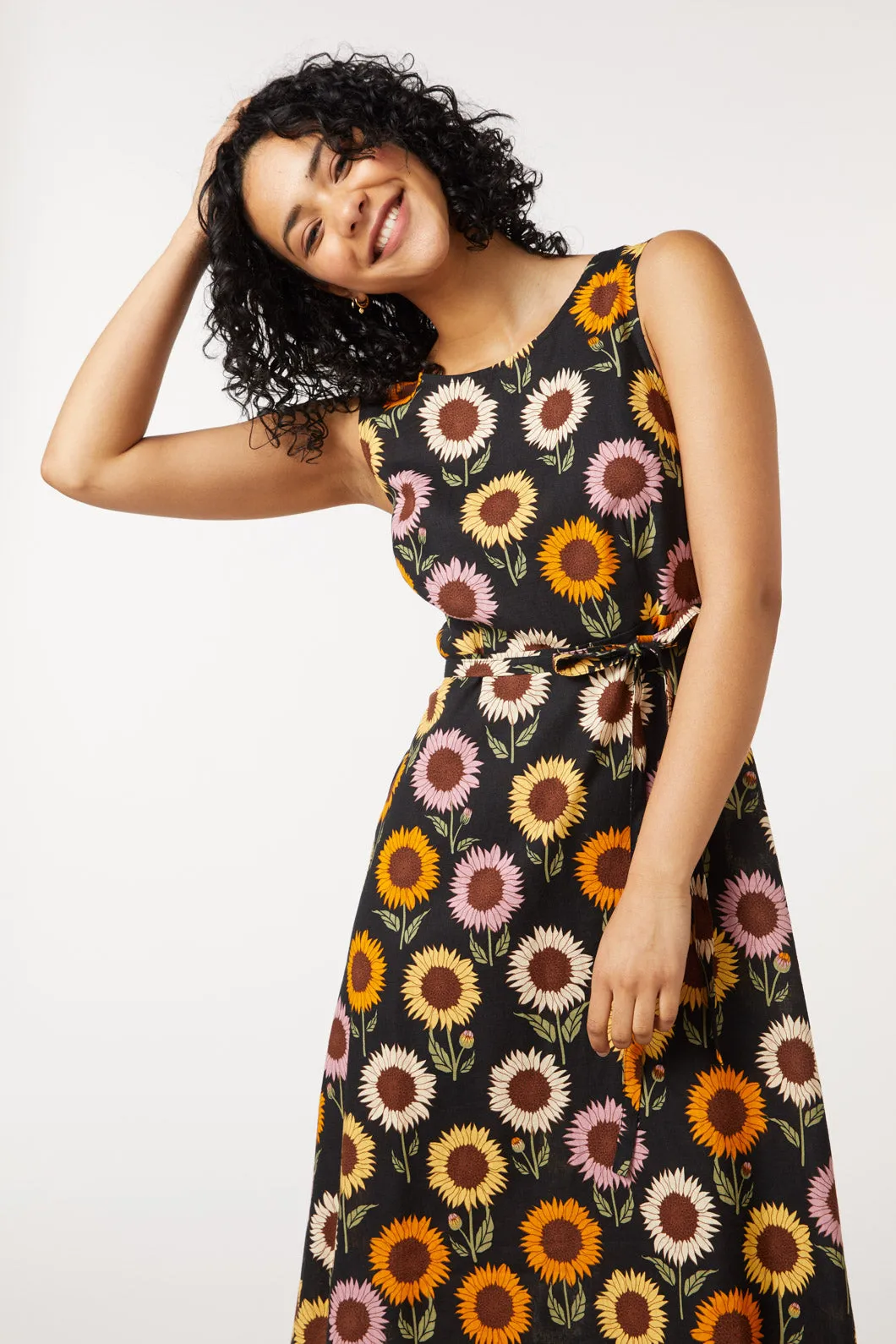 SEO Result: Midi Sunflower Dress