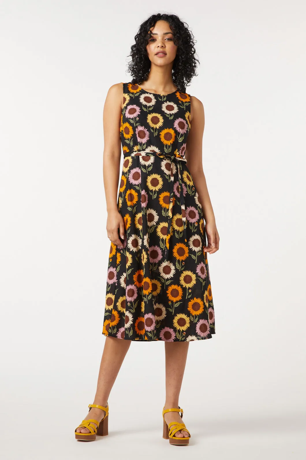 SEO Result: Midi Sunflower Dress