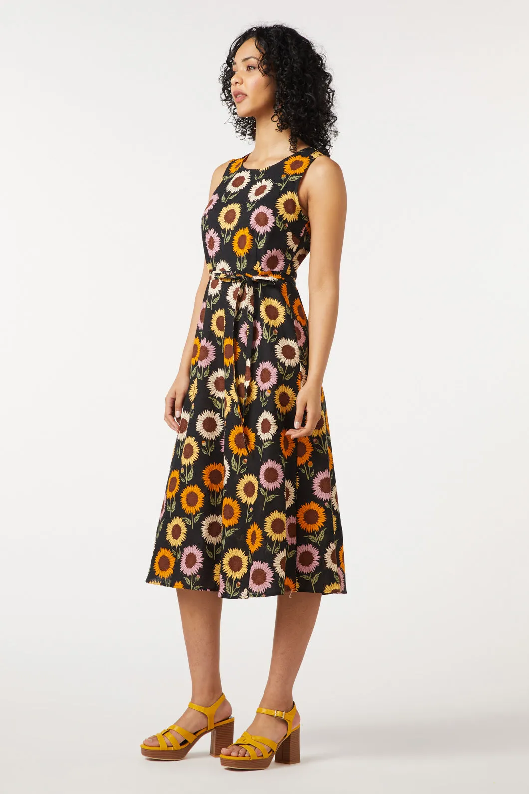 SEO Result: Midi Sunflower Dress