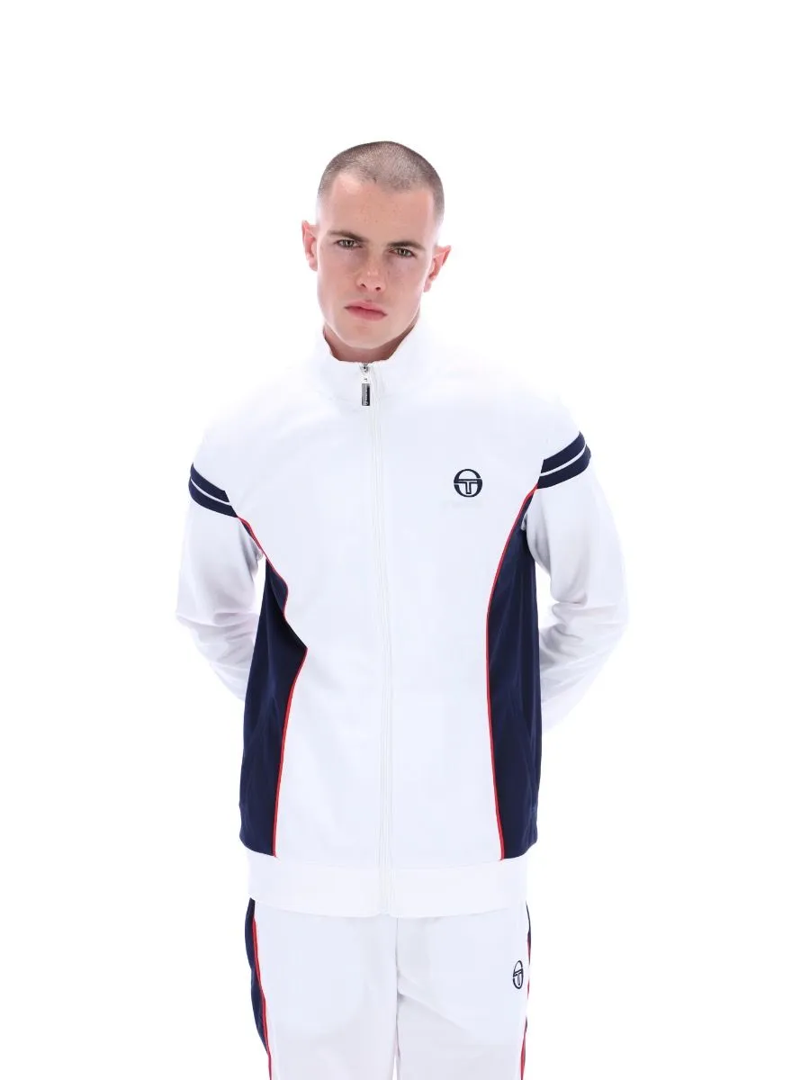 Sergio Tacchini White Fjord Track Jacket