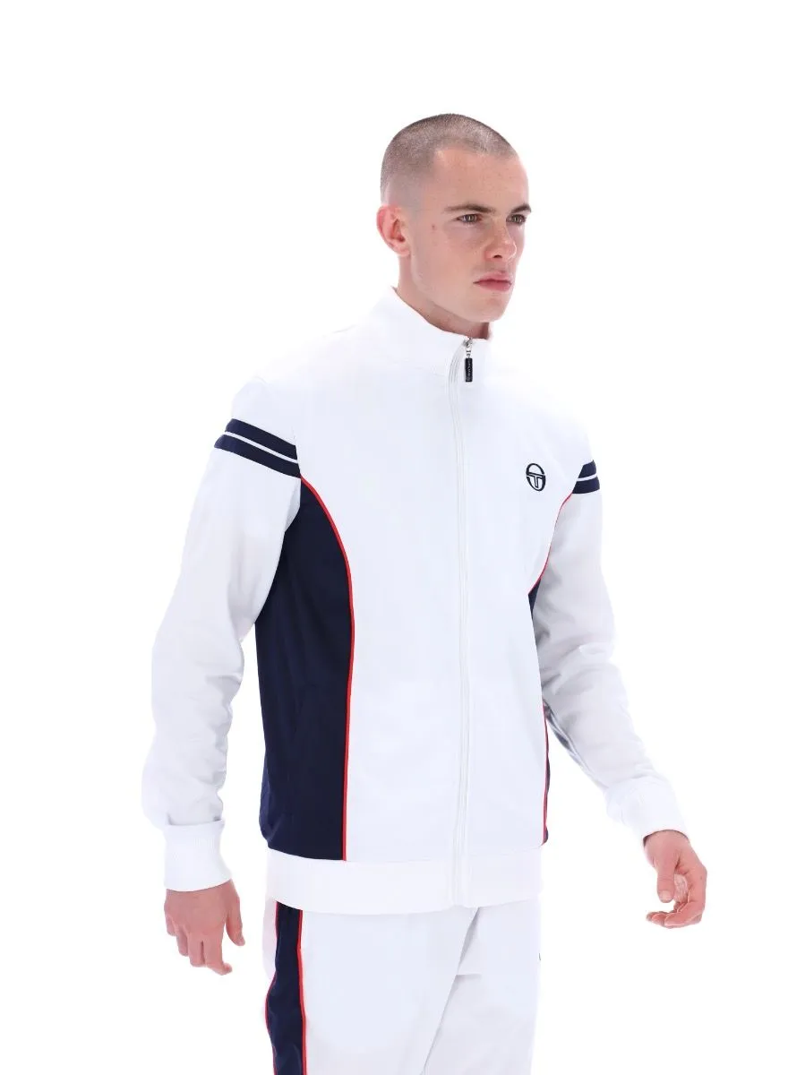 Sergio Tacchini White Fjord Track Jacket