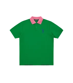 GREEN SHORT SLEEVE POLO SHIRT