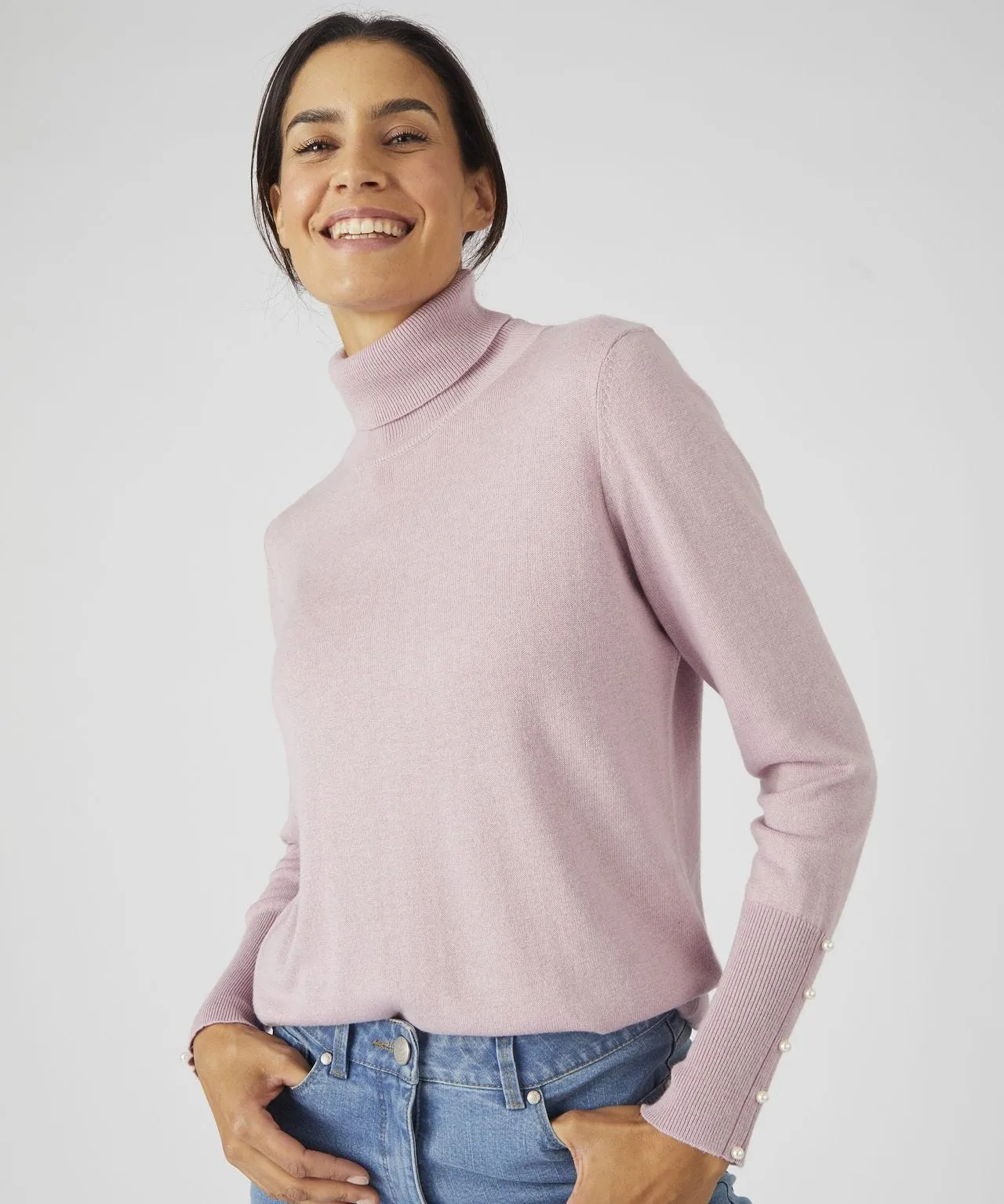 Soft Button-Up Sweater - Skin-Friendly - Shop Now.