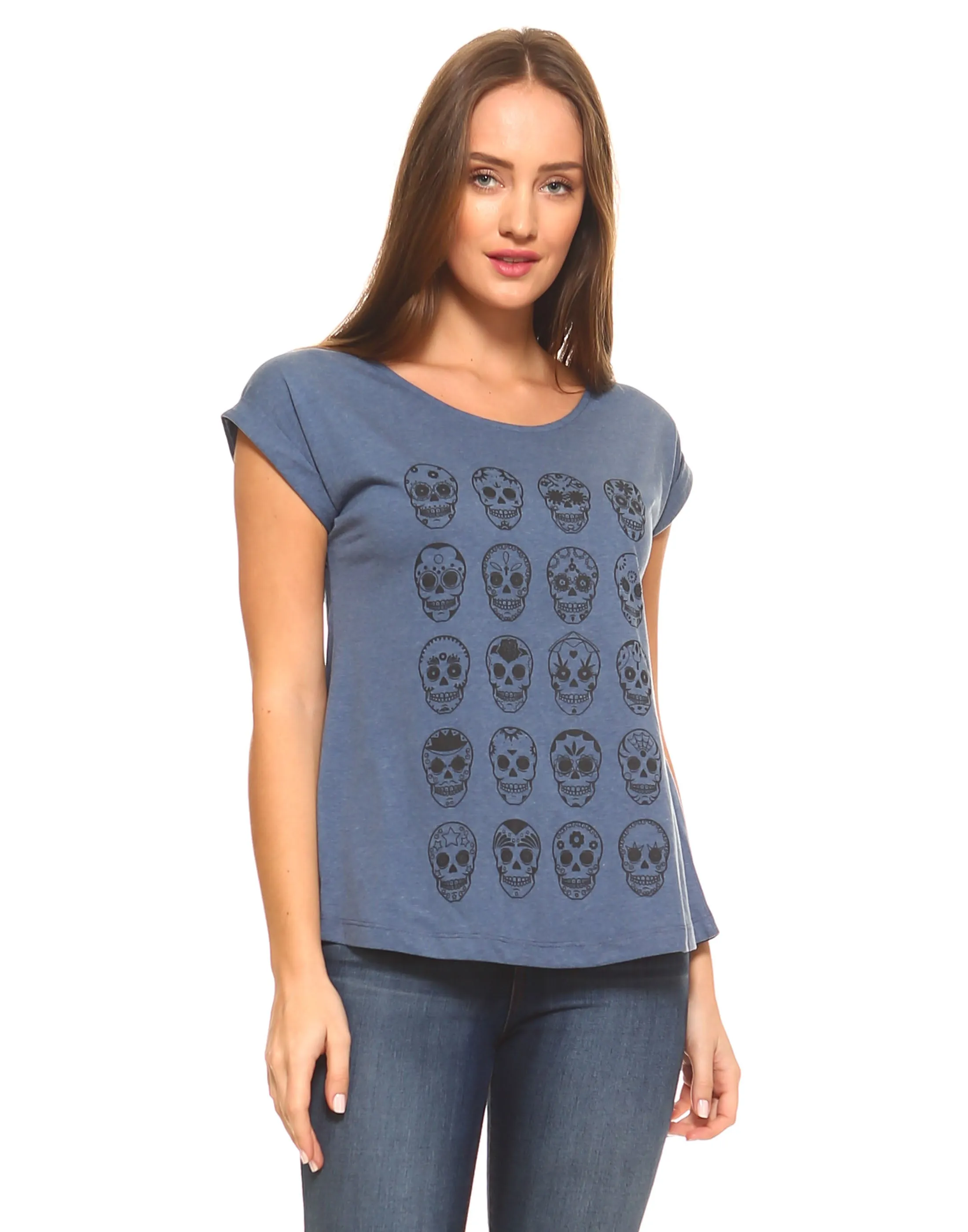 Bone Print Tee Shirt