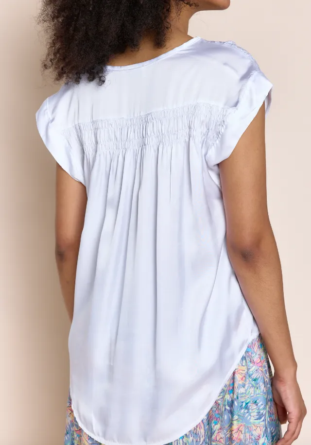 White Sofia Heidi Blouse