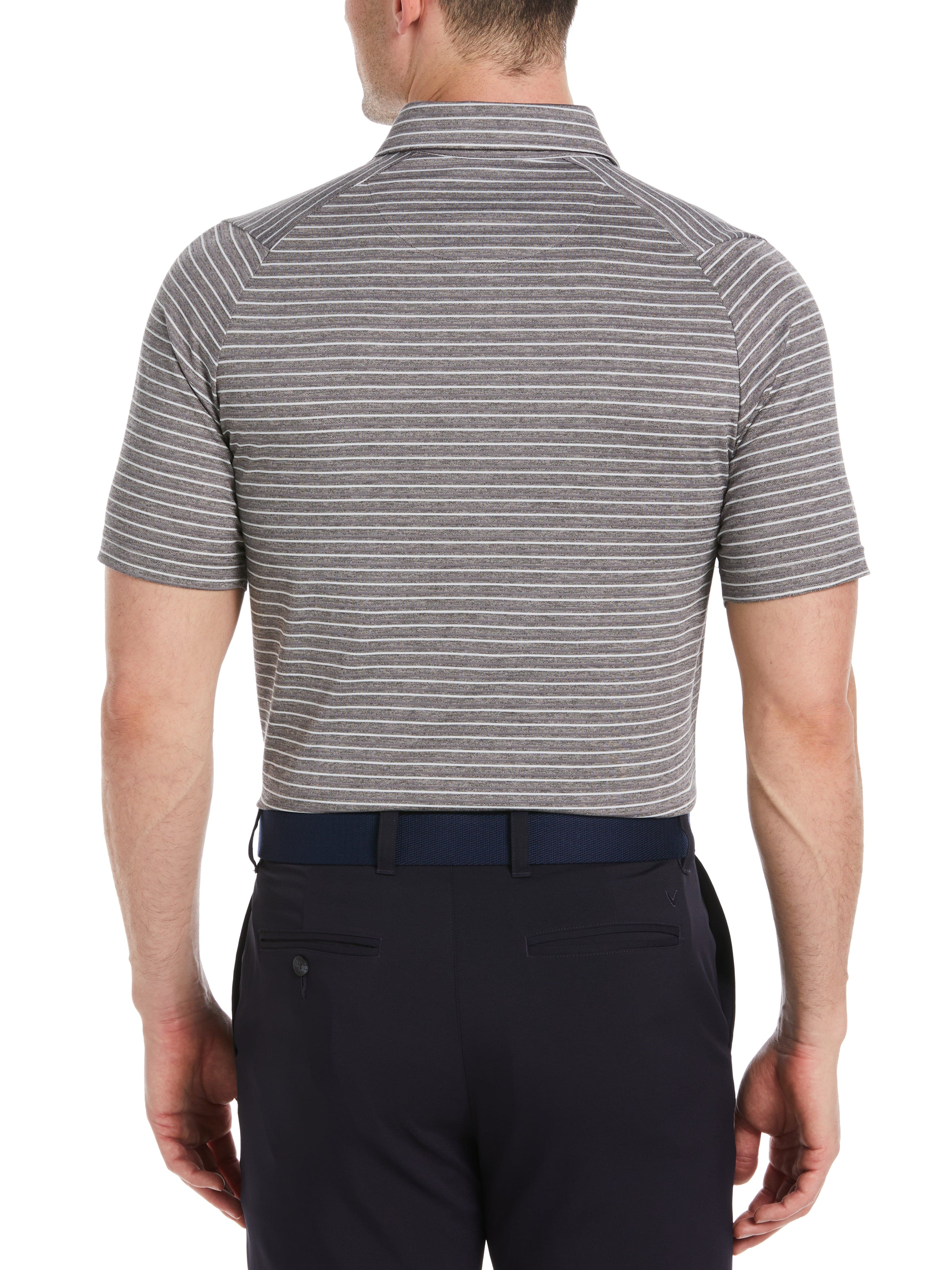 Soft Touch Stripe Golf Polo