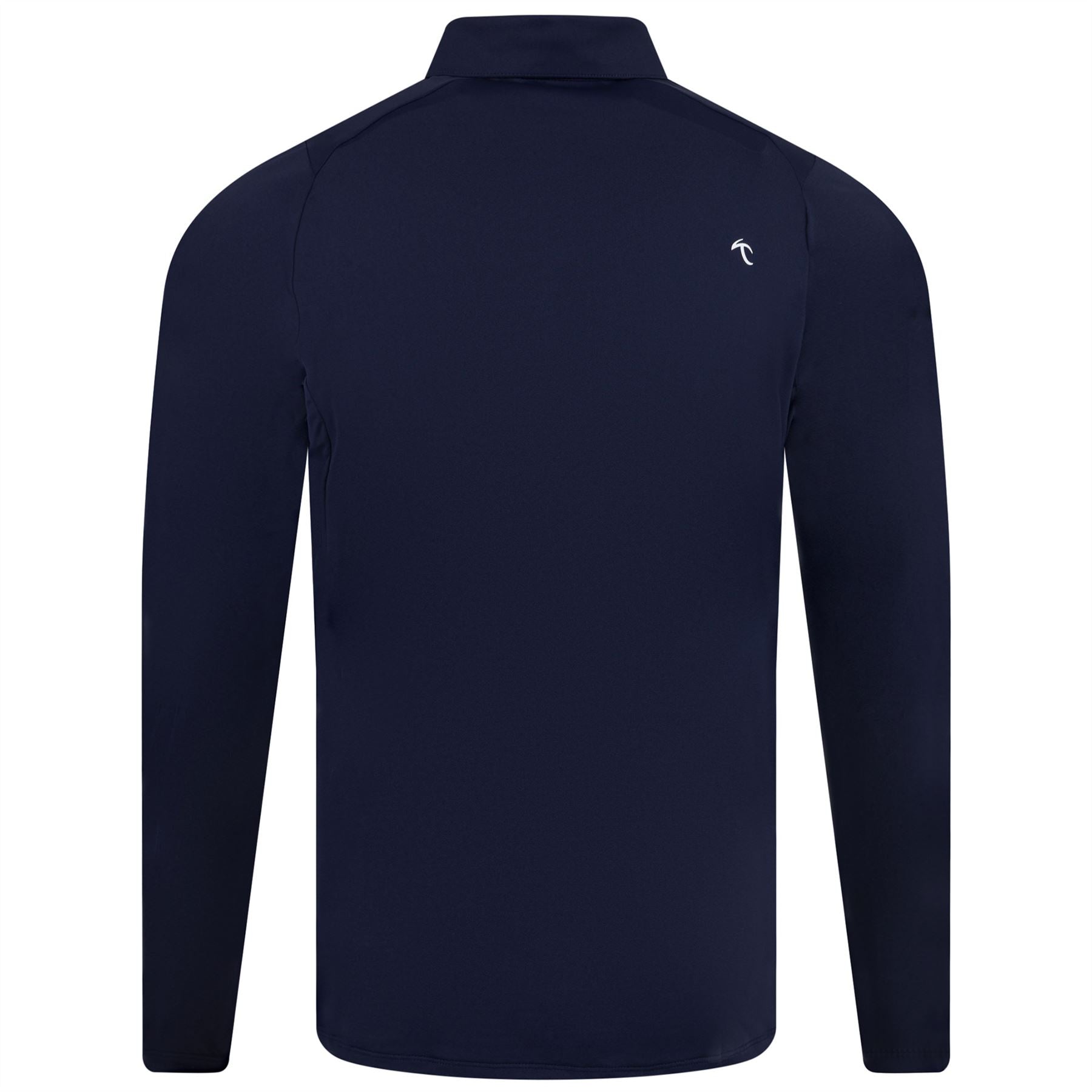 Soren Solid Long Sleeve Polo - Comfort Fit - Atlanta Blue