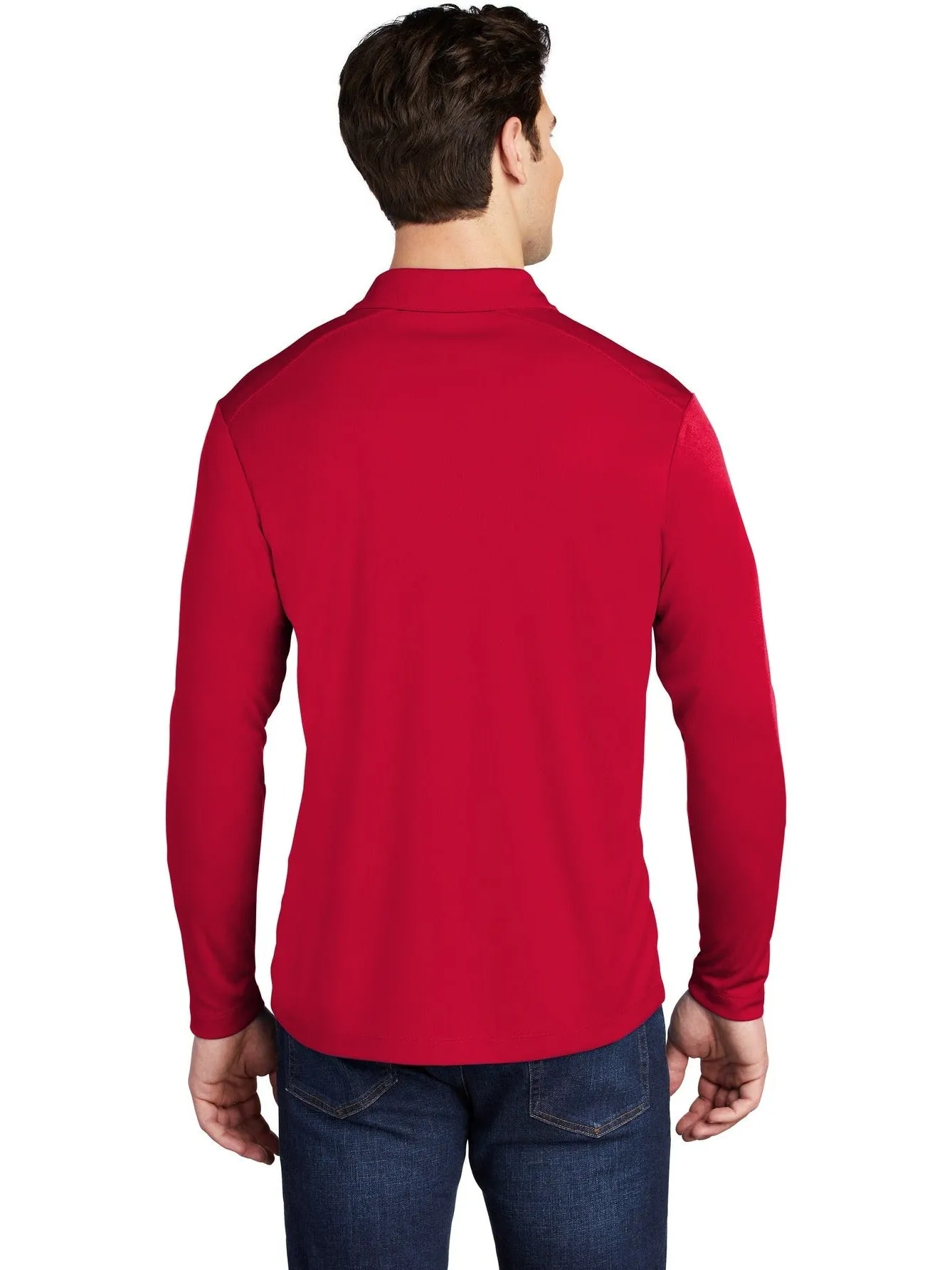 Sport-Tek Posi-UV Pro Polo with Long Sleeves