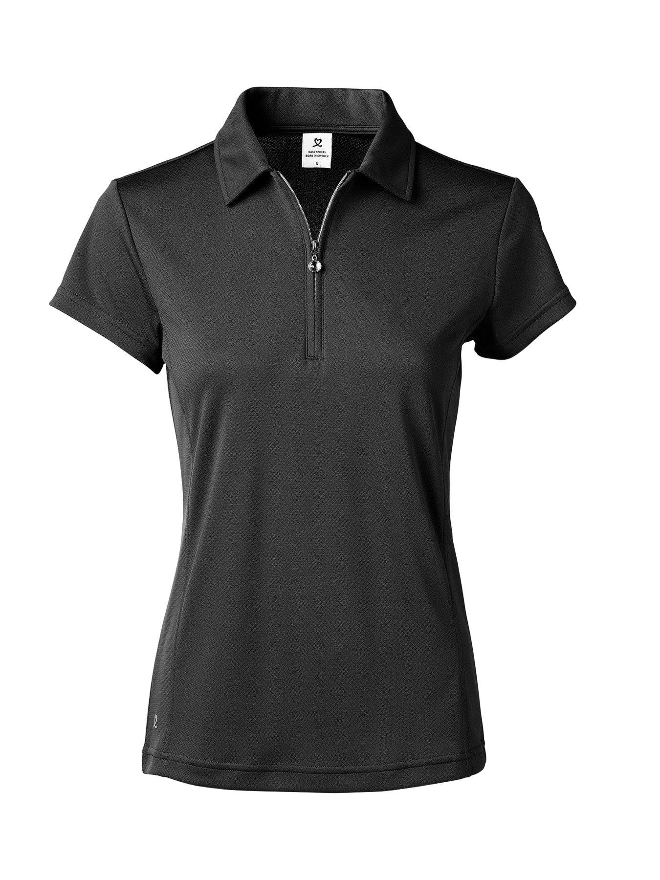 Sports Polo Cap Sleeve Macy Black