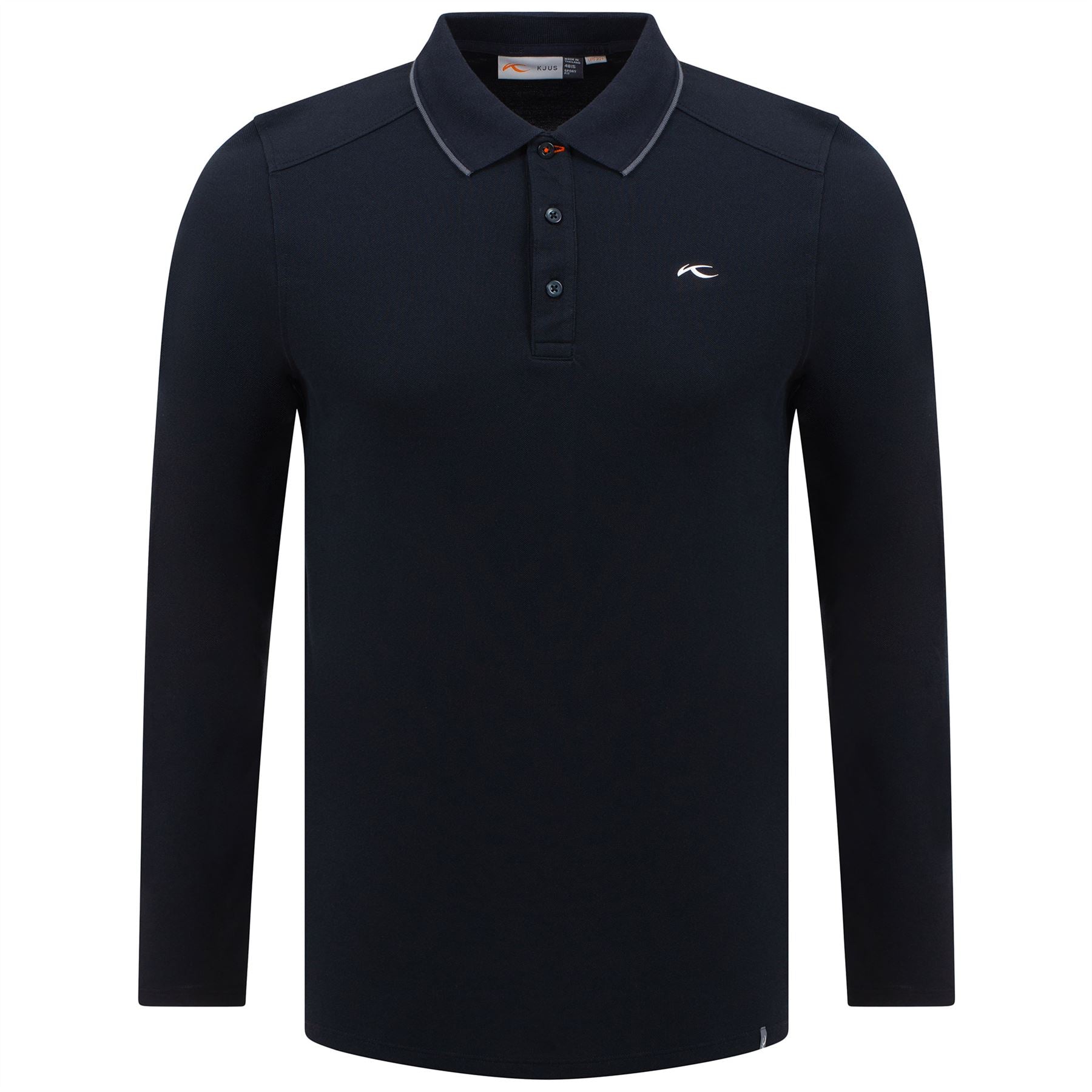 Stan LS Polo Black AW23