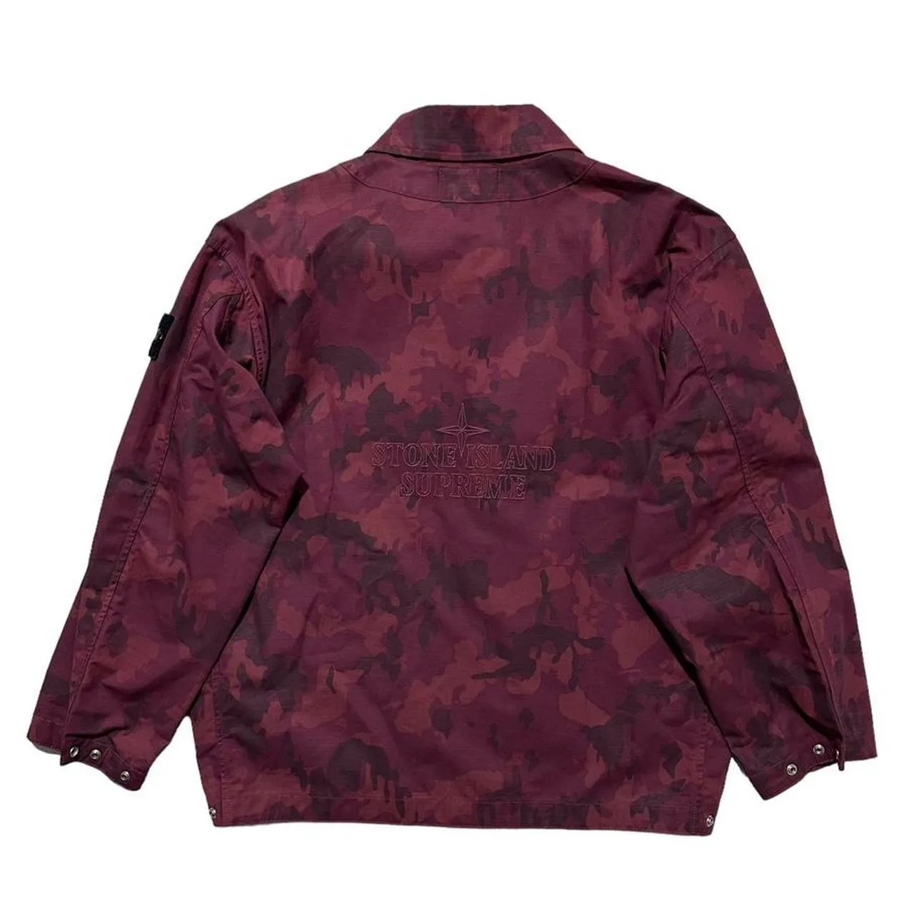 Exclusive Stone Island Supreme Ice Camo Harrington Jacket