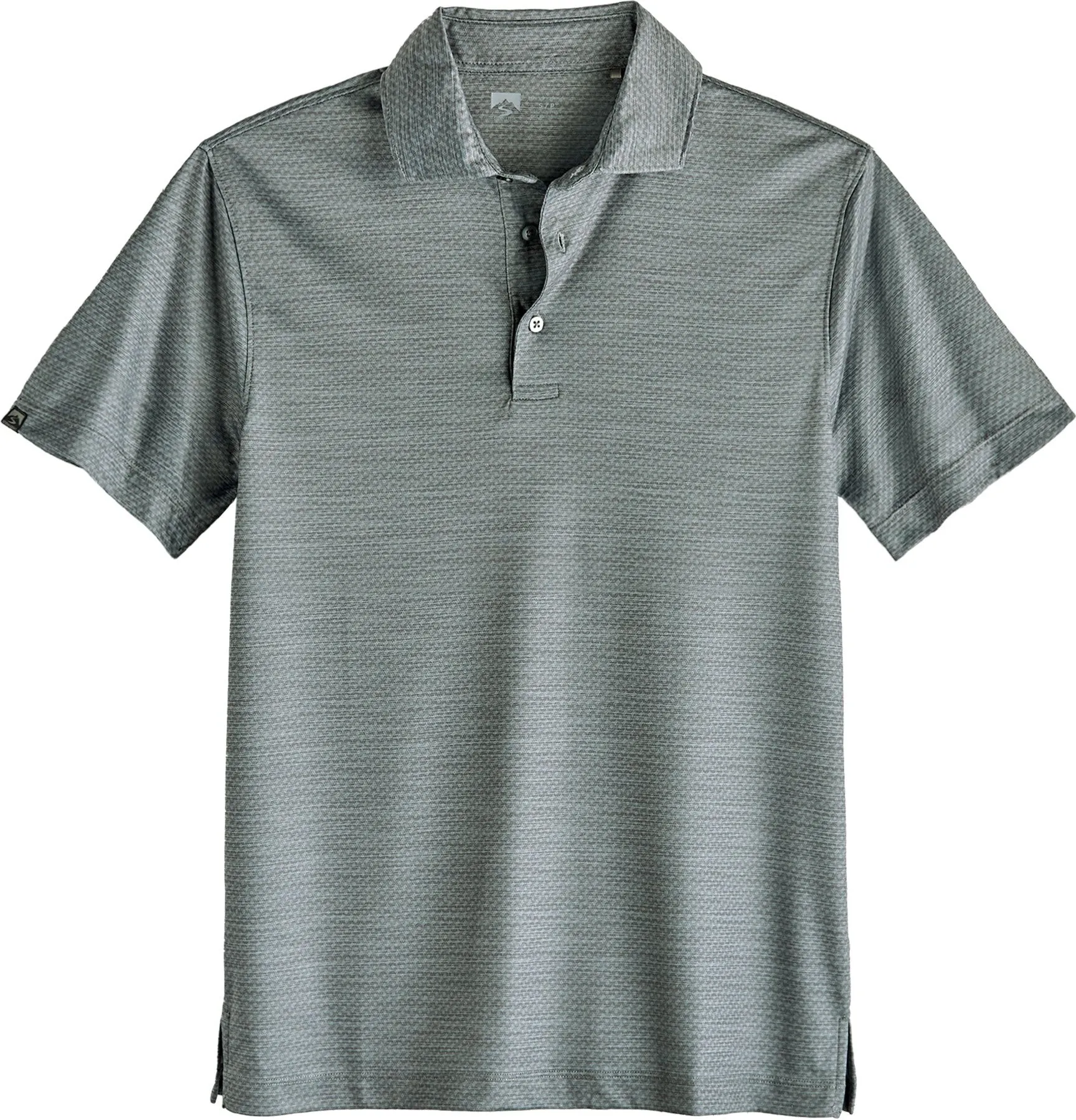 Storm Creek Unwinder Printed Bamboo Short Sleeve Polo