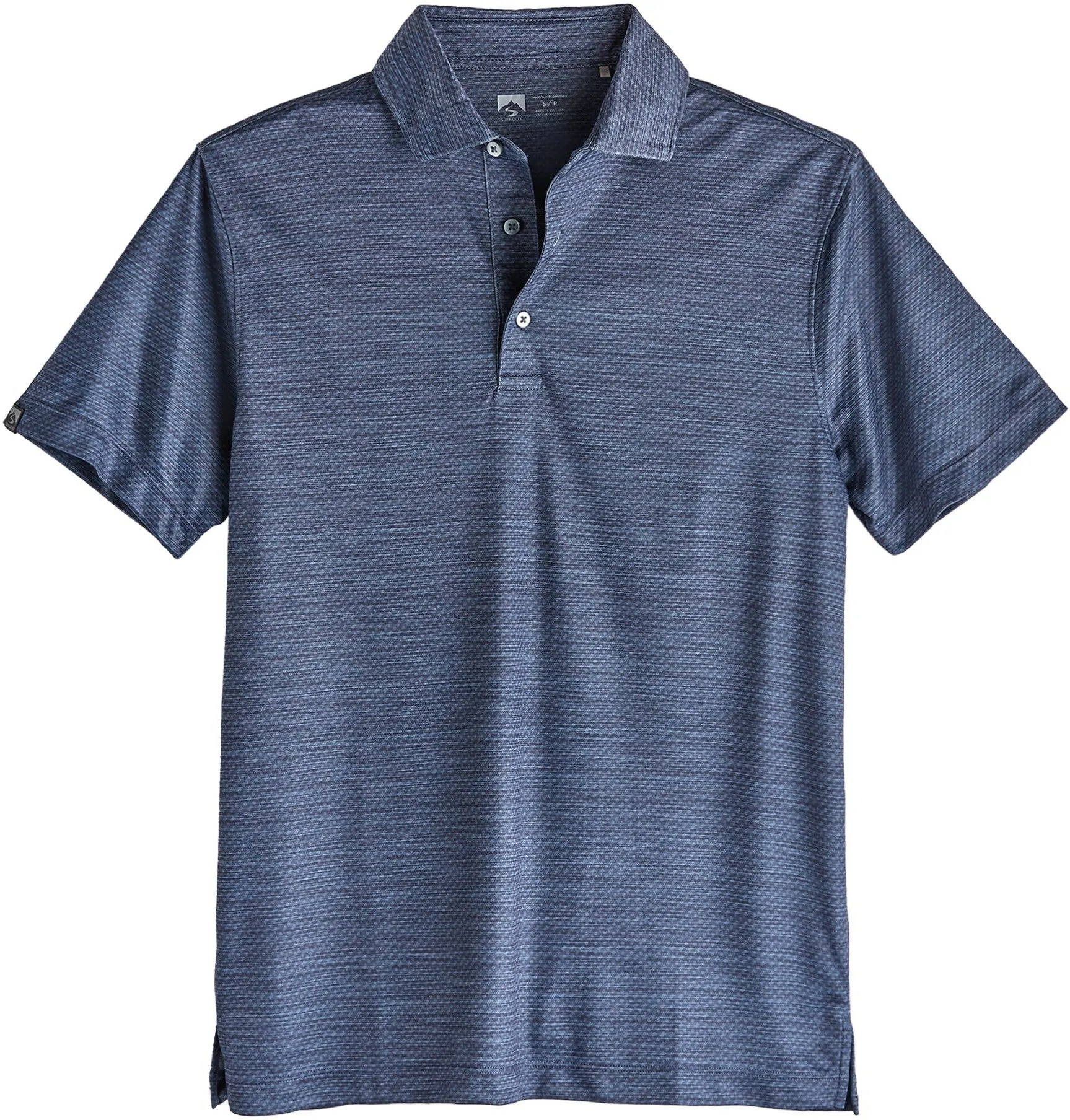 Storm Creek Unwinder Printed Bamboo Short Sleeve Polo