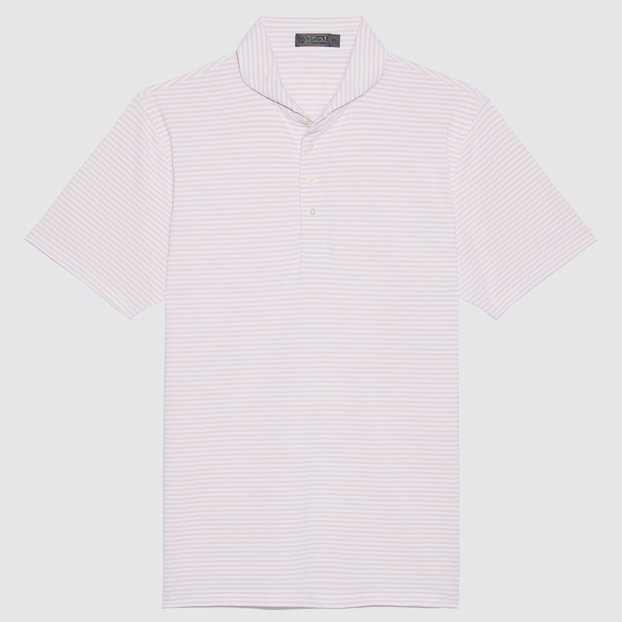 Stripe Piqué Polo