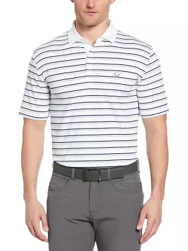 Striped Men's Golf Polo Shirt