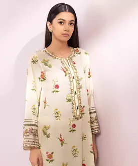 Stylish Embroidered Shirt for Lawns