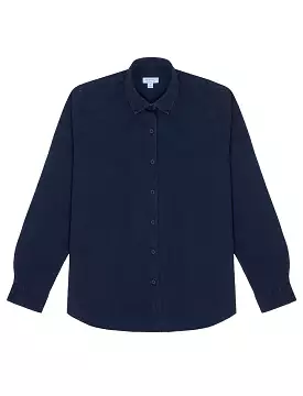 Sunspel Denim Shirt for Women in Indigo