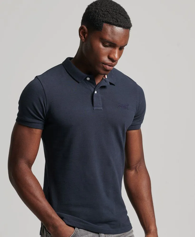 Superdry Eclipse Blue Classic Fit 43A Polo Shirt