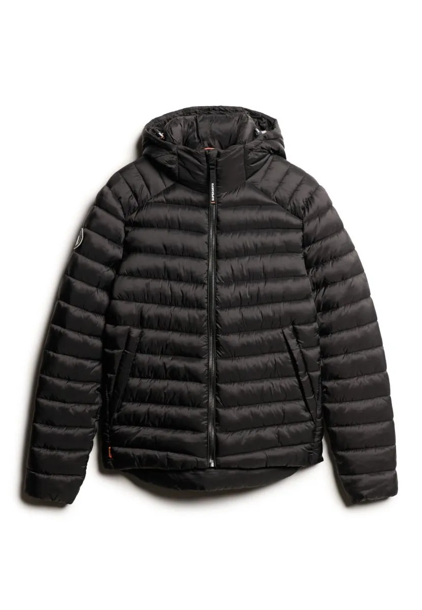 Superdry Hooded Sport Padded Jacket Black