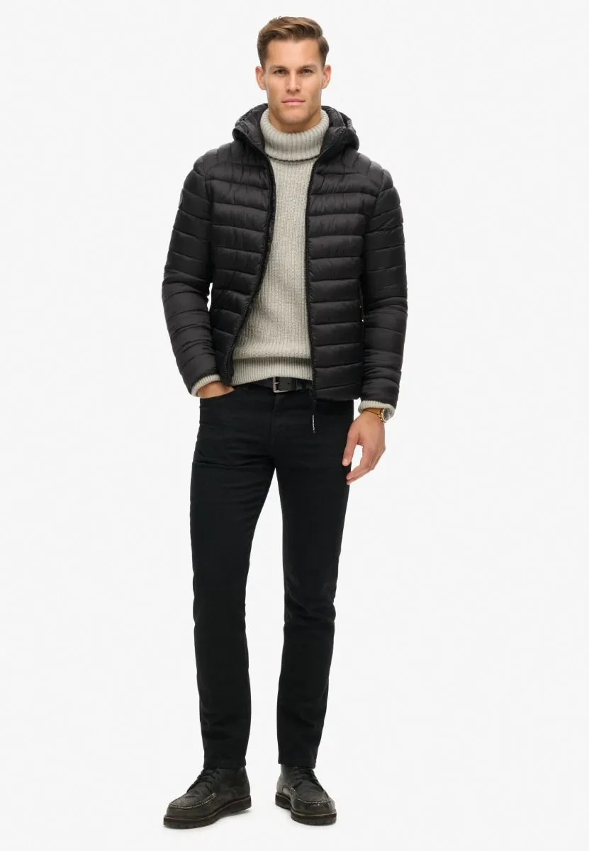 Superdry Hooded Sport Padded Jacket Black