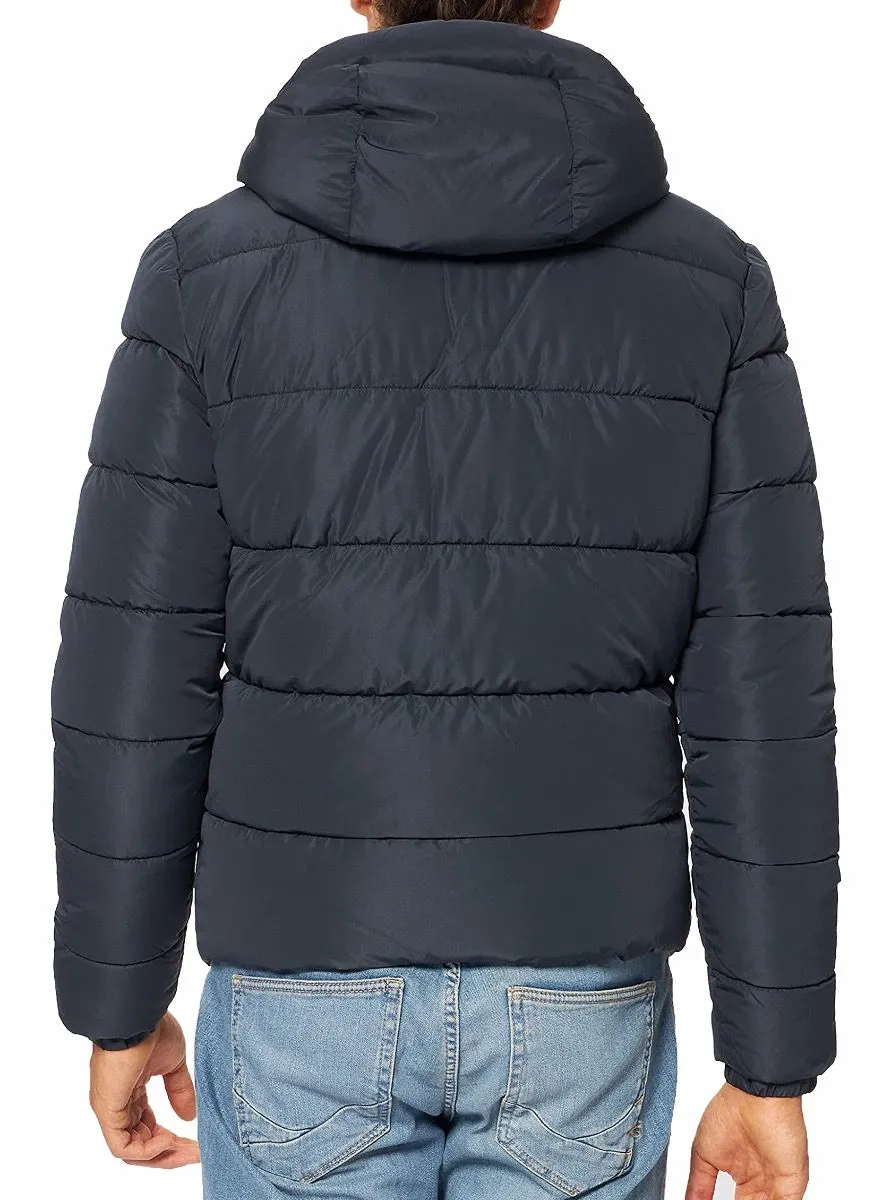 Superdry Hooded Sports Puffer Jacket Eclipse Navy Best