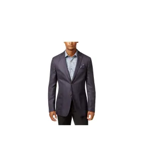 Tallia Mens Two Button Blazer Jacket with Dotted Pattern