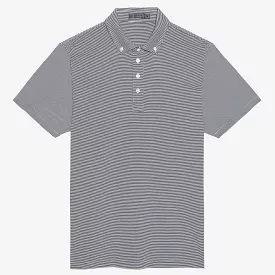 Tech Polo Shirt - Feeder Stripe Design