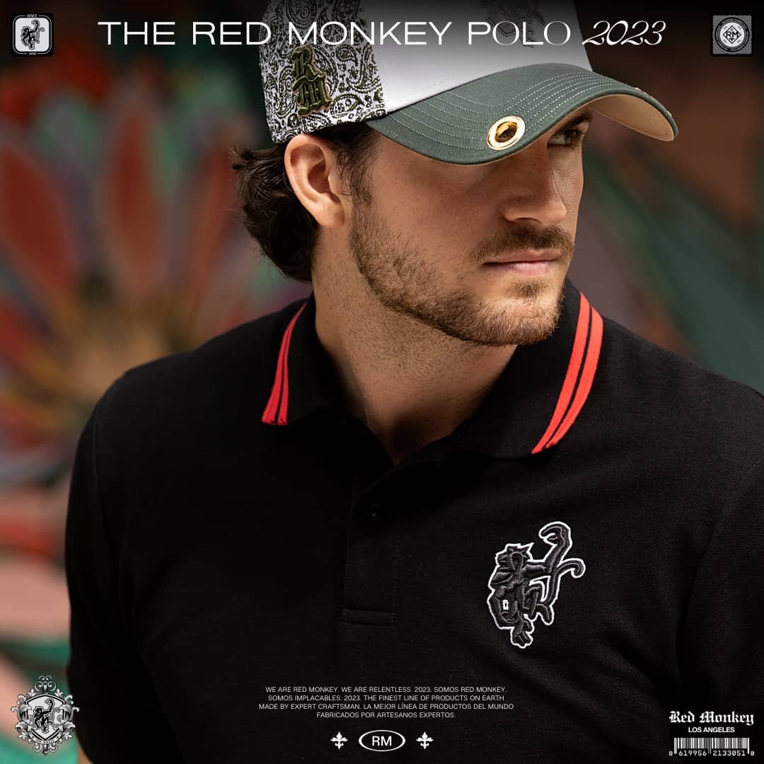 The Red Monkey Polo 2023 - Black | Revamp your style with the latest edition!