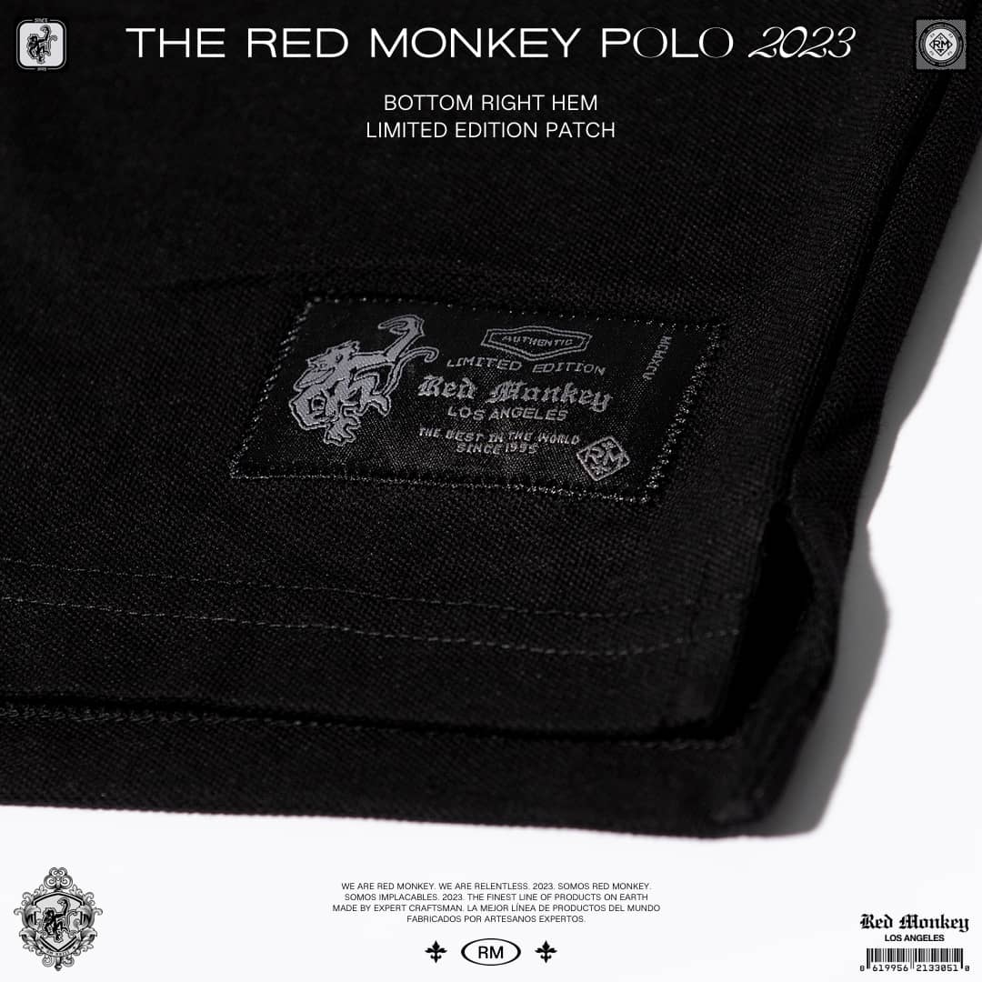 The Red Monkey Polo 2023 - Black | Revamp your style with the latest edition!