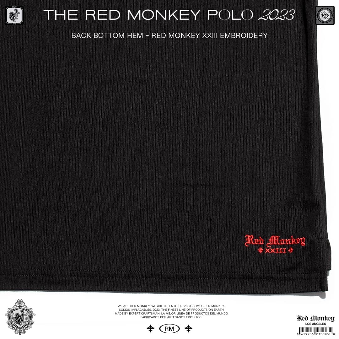 The Red Monkey Polo 2023 - Black | Revamp your style with the latest edition!