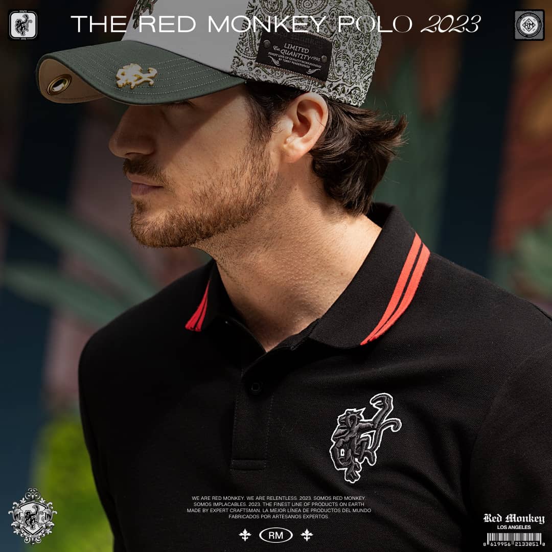 The Red Monkey Polo 2023 - Black | Revamp your style with the latest edition!