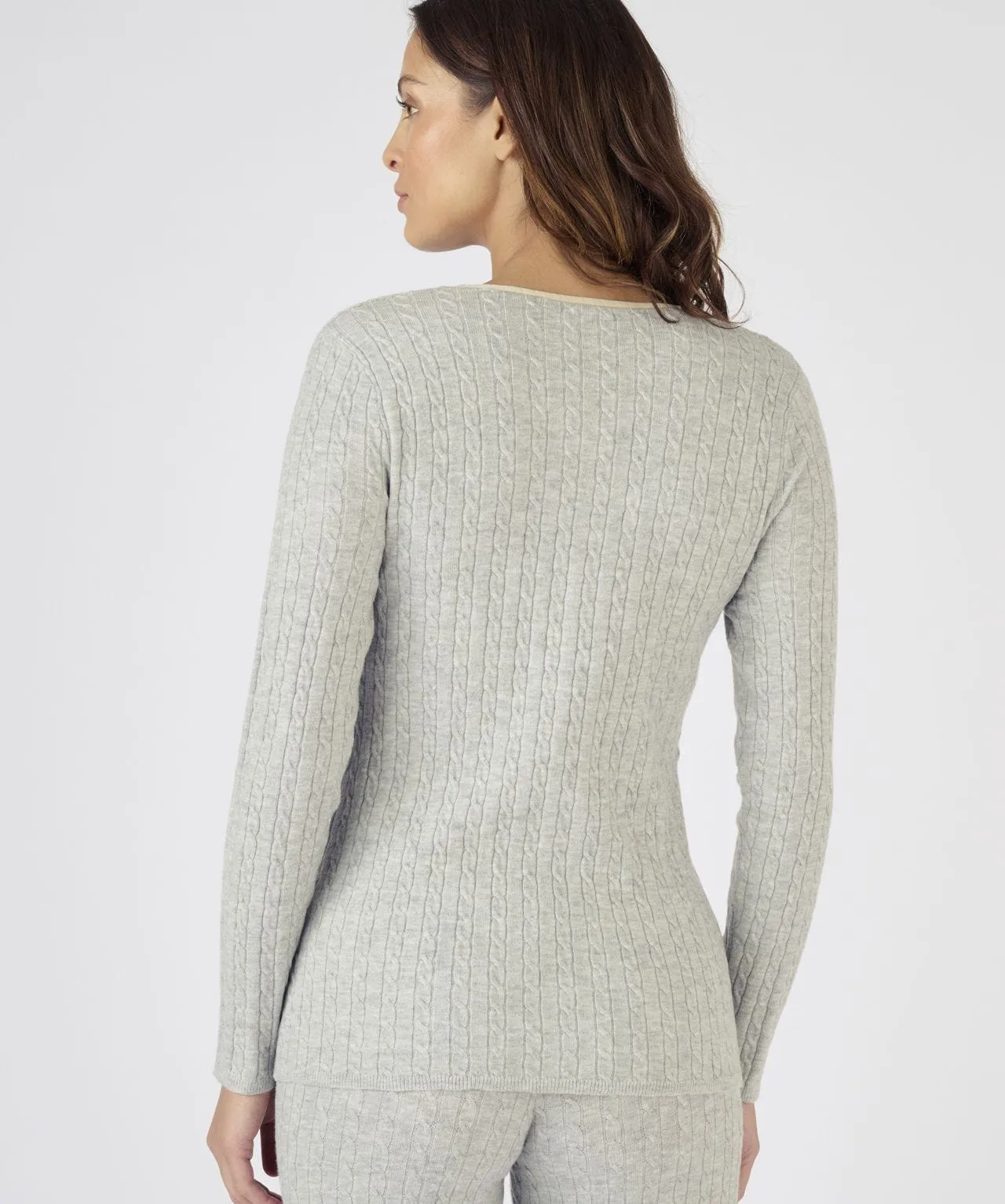 Warm Cable Knit Sweater