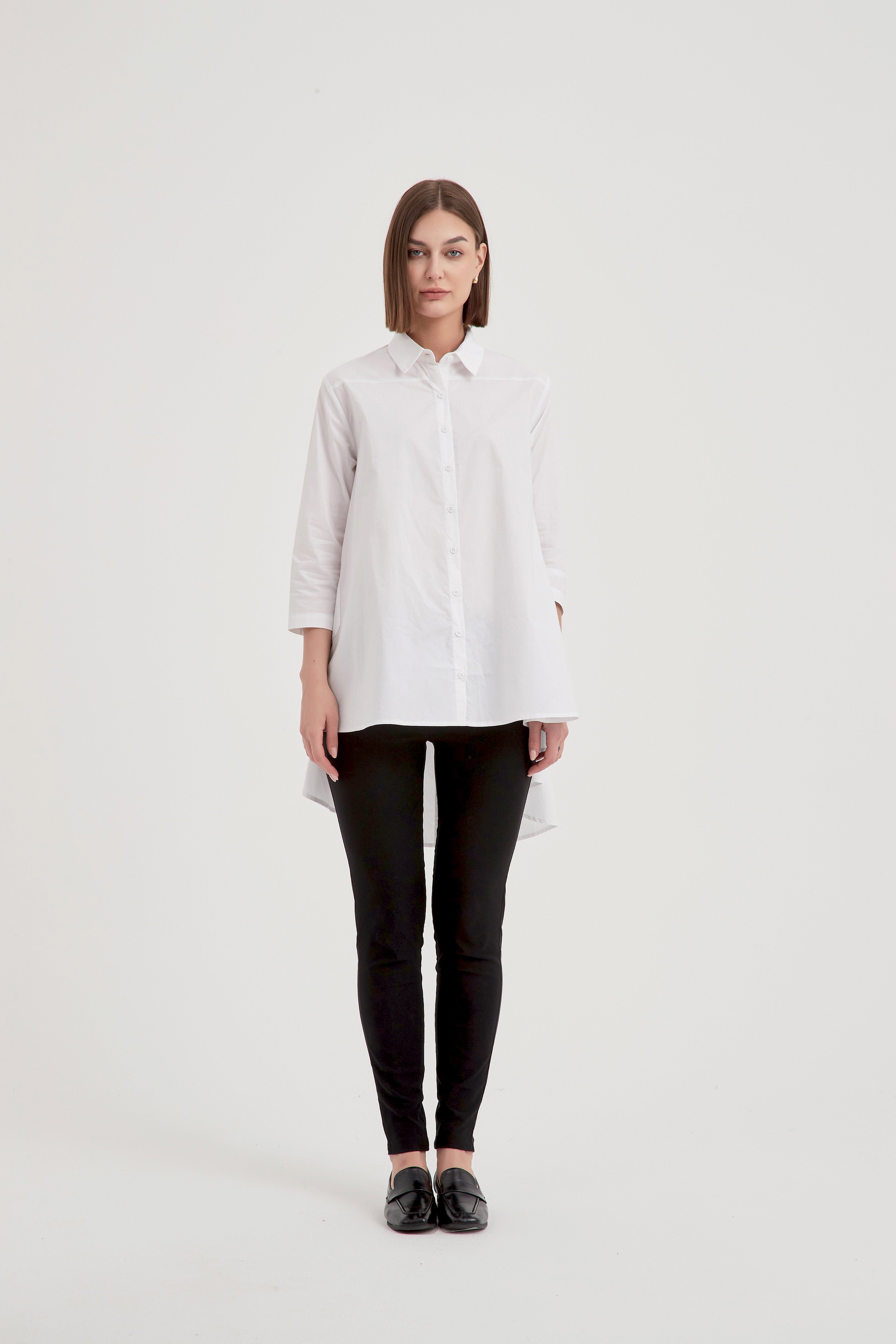 Tirelli Swing Back Shirt White - Shop Now