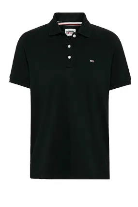 Tommy Hilfiger Black Slim Fit Polo for Women