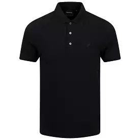 Tonal Black Polo Shirt - Summer 2024