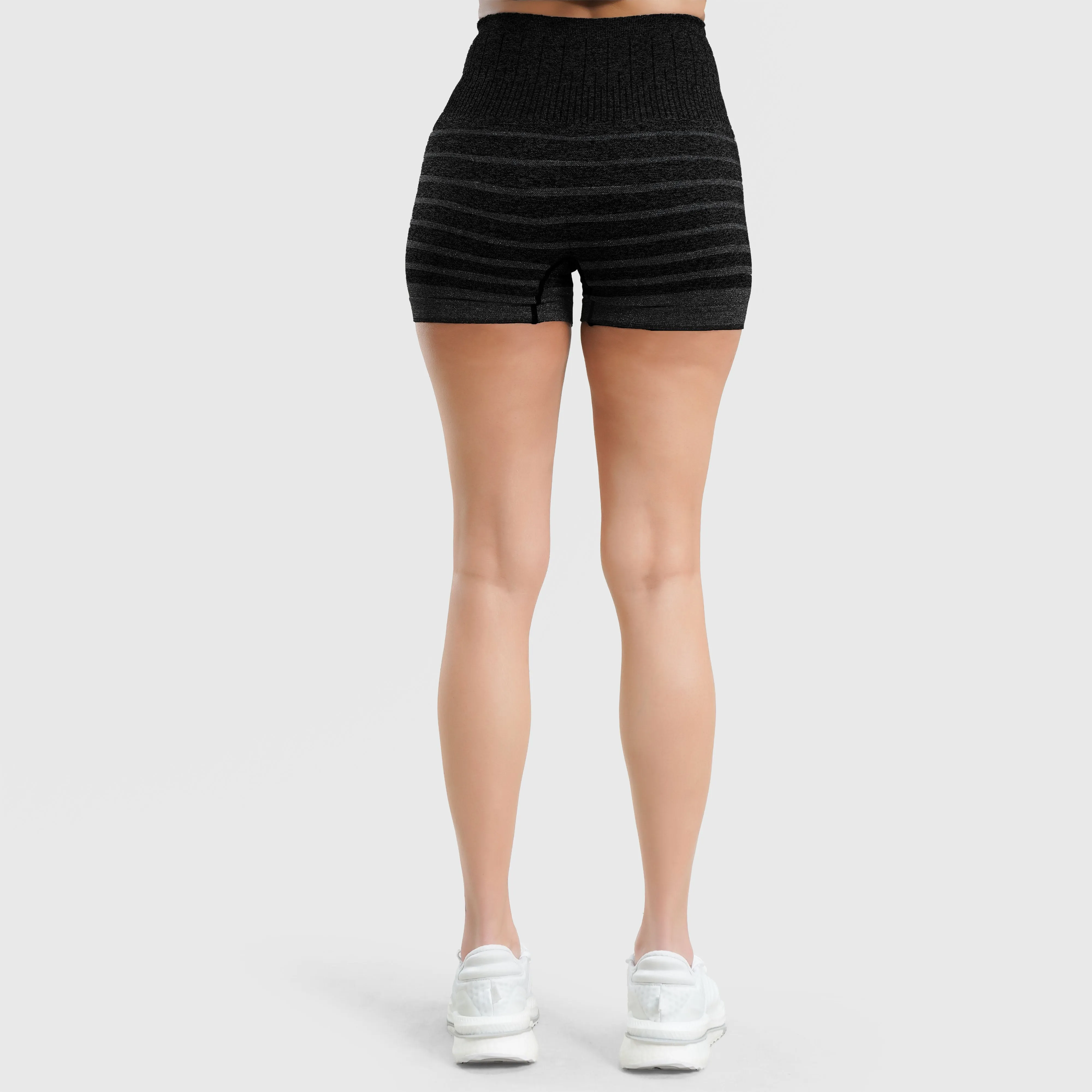 Tone Sculpt Black Seamless Shorts