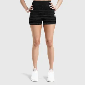 Tone Sculpt Black Seamless Shorts