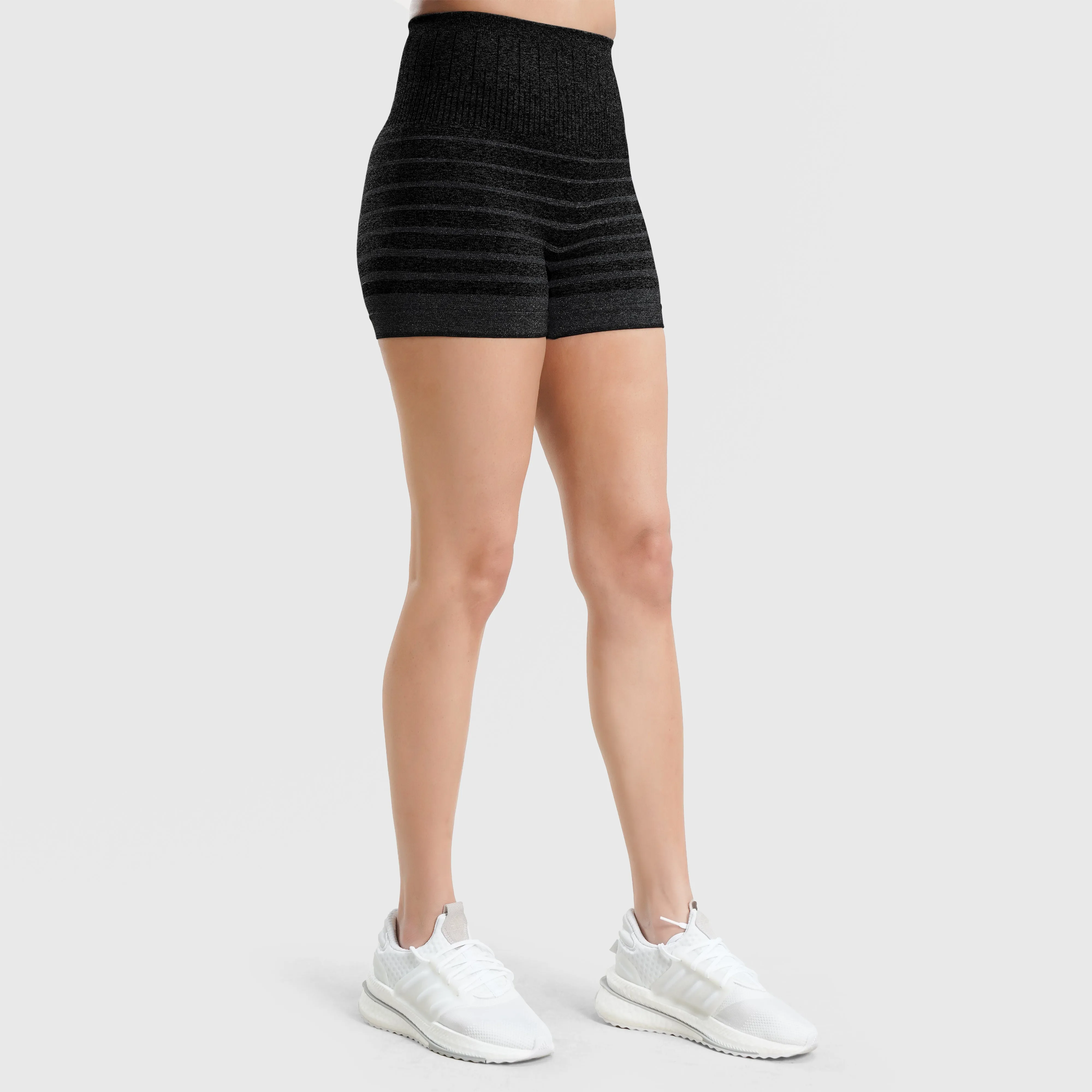 Tone Sculpt Black Seamless Shorts