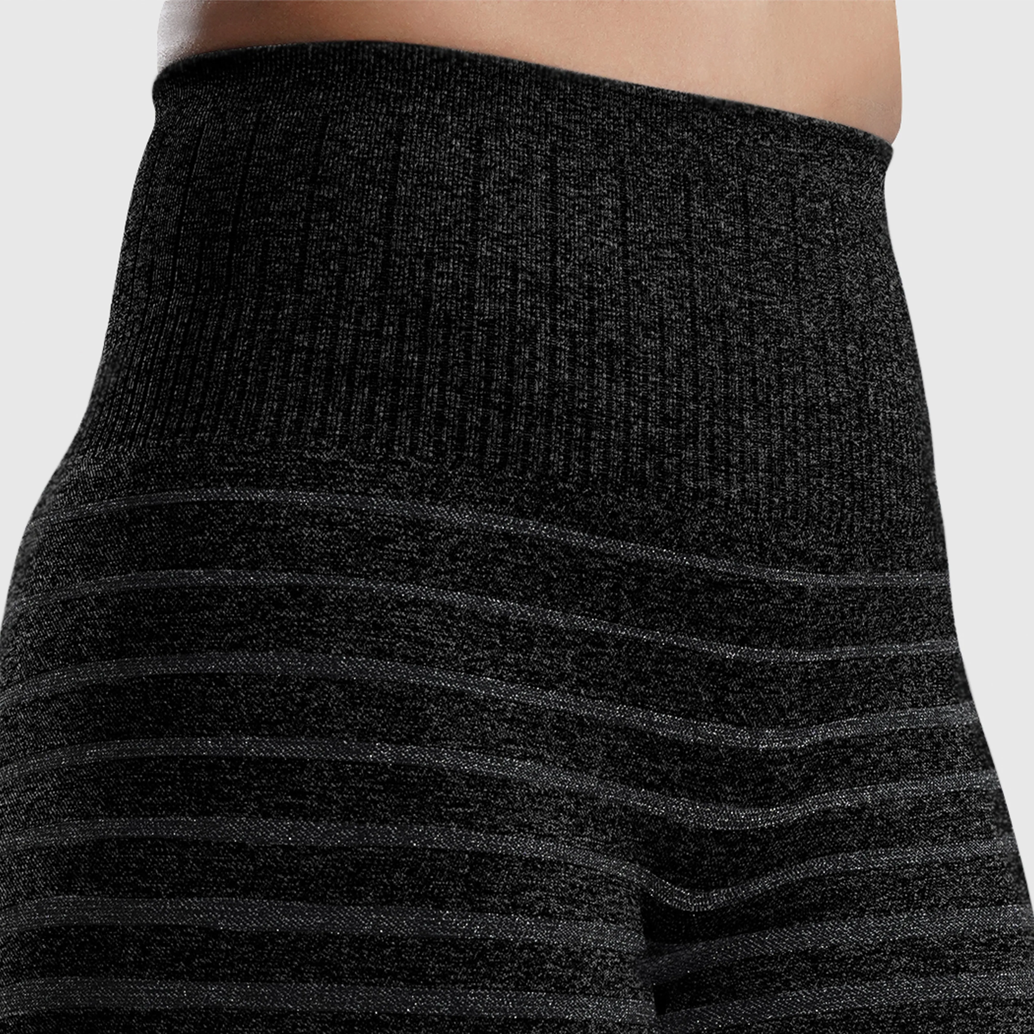 Tone Sculpt Black Seamless Shorts