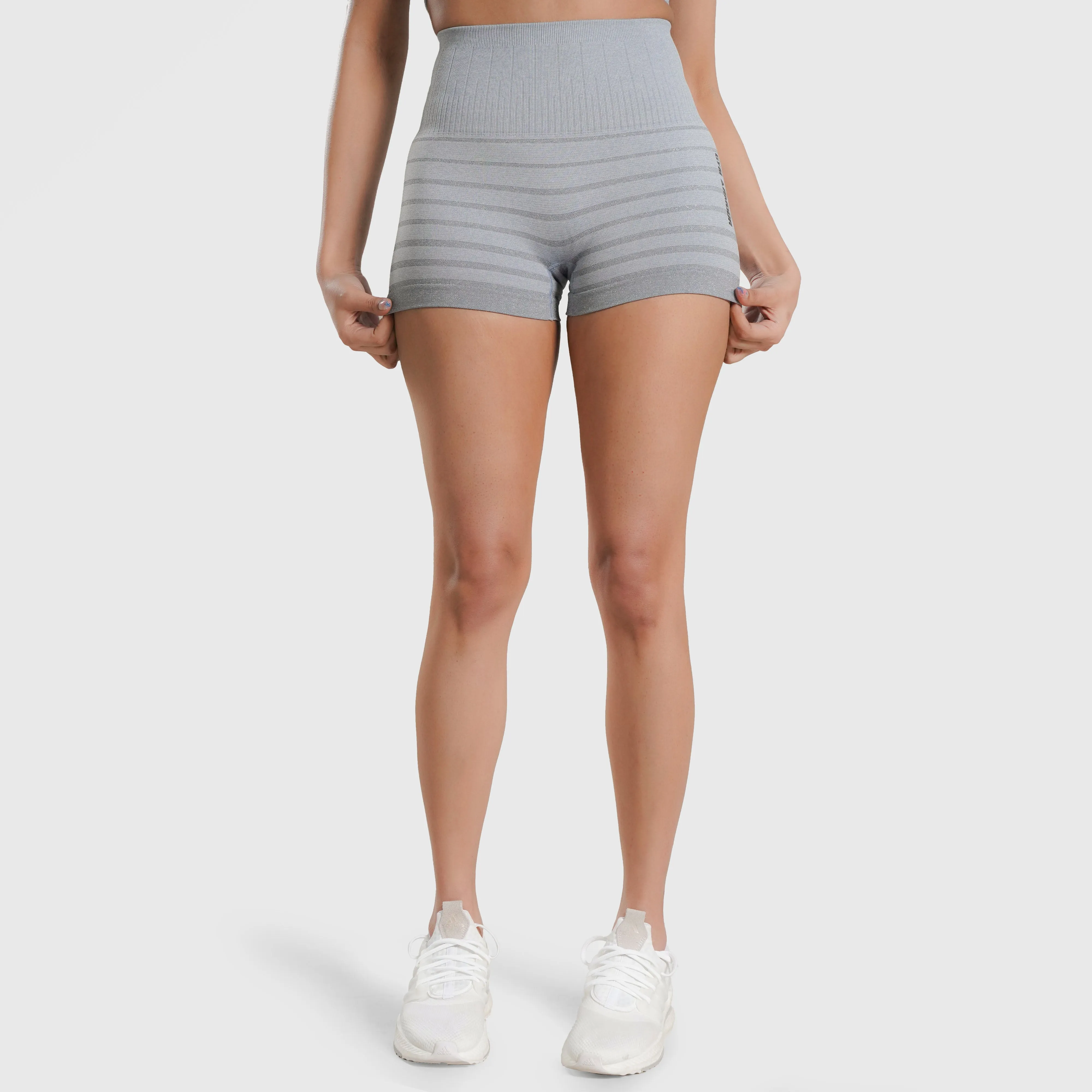 Blue Seamless Tone Sculpt Shorts