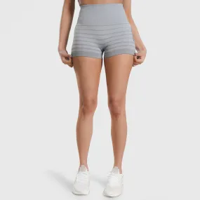 Blue Seamless Tone Sculpt Shorts