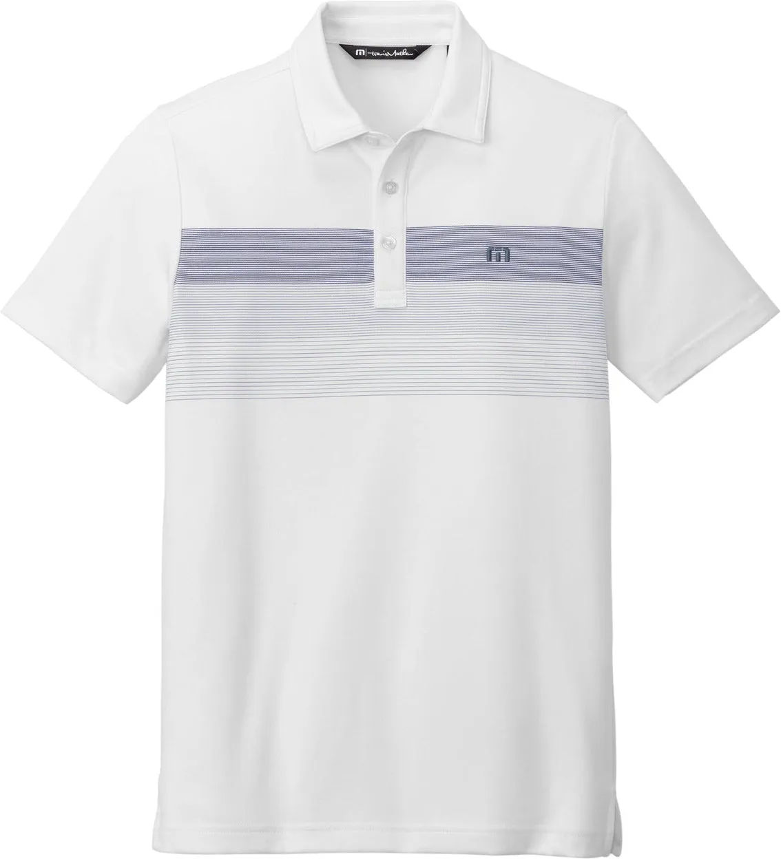 TravisMathew Coastal Chest Stripe Polo Shirt