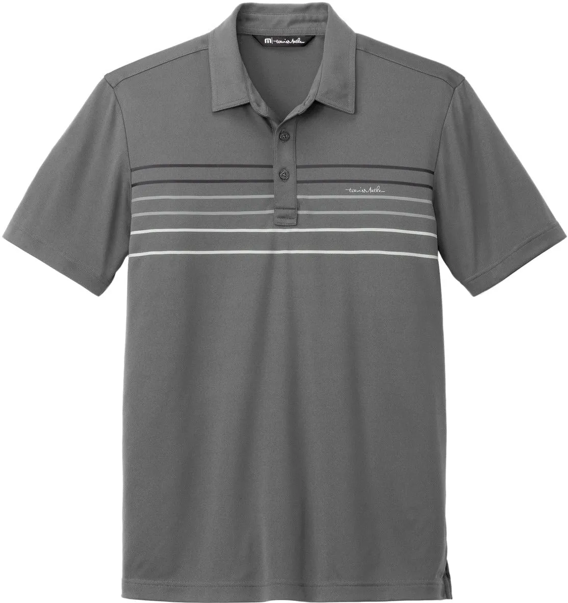 TravisMathew Coto Performance Chest Stripe Polo Shirt